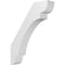 Ekena Millwork 6-in. W x 26-in. D x 34-in. H Olympic Architectural Grade PVC Knee Brace BRCP06X26X34OLY - alternate 1